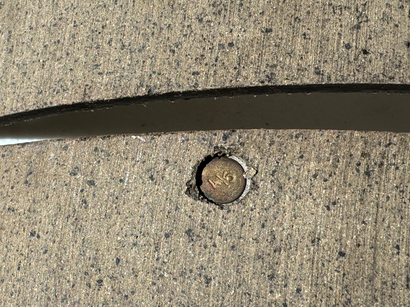 Harley Sportster Superior 41848-64 Front Brake Shoe Lining Pad Kit 1964-72