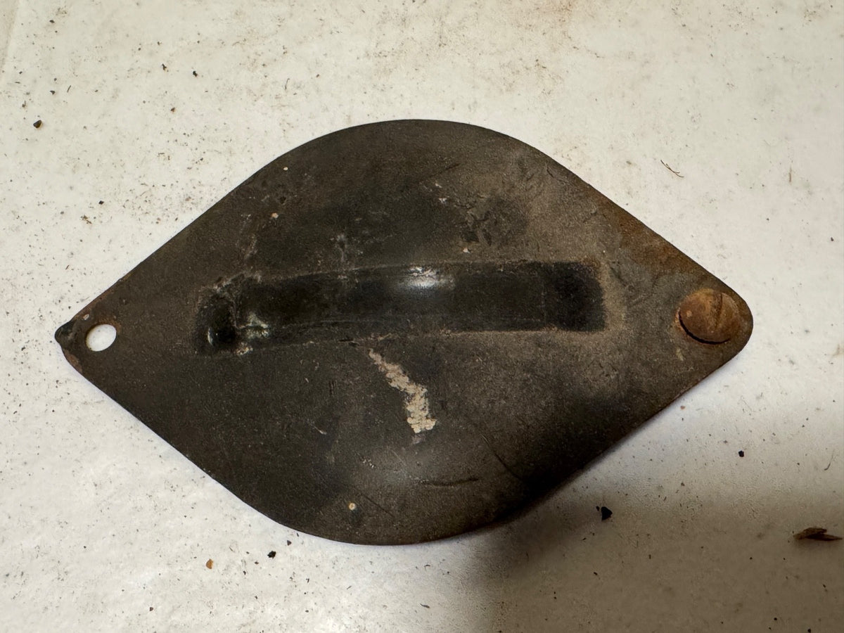 Harley NOS OEM 45750-55 Speedometer Block Off Plate Hummer 1955-19590