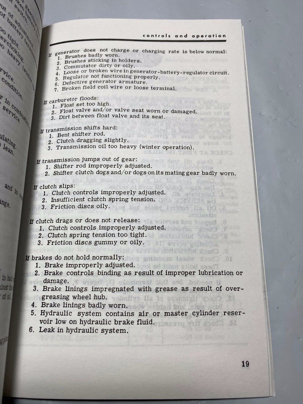 Harley Rider's Handbook Owner's Manual 1958-1964 Duo-Glide Panhead EL FL Reprint