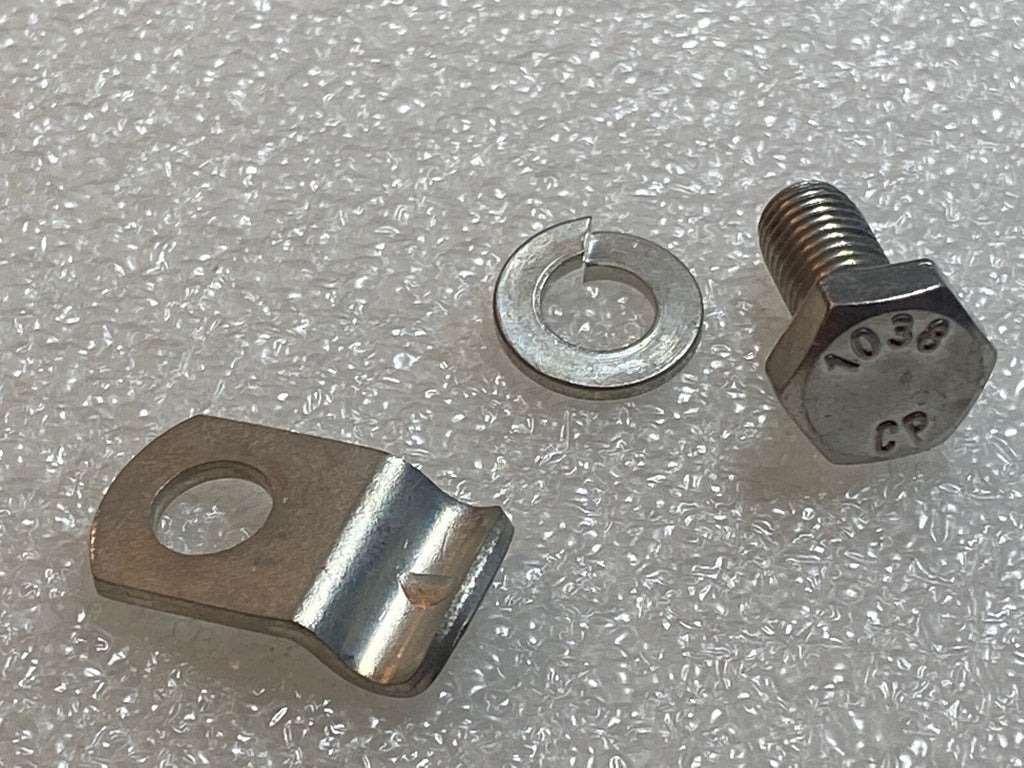 Harley Panhead Throttle Cable Guide Clip Kit 52-65 FL FLH Clamp OEM# 56609-52