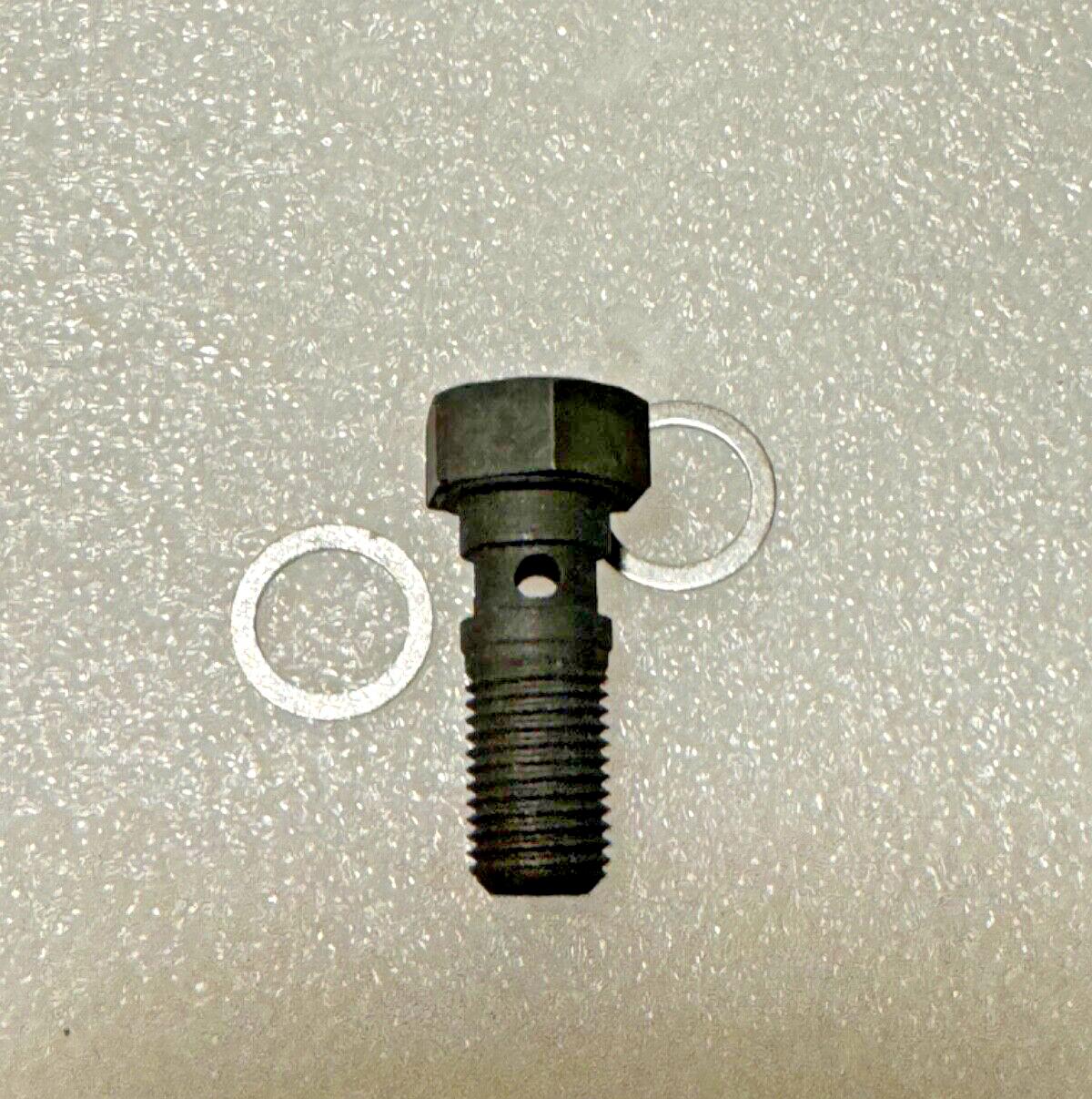 Harley WLA WLC Parkerized Vent Pipe Banjo Bolt 1941-73 OEM# 3572-36B WPA WWII