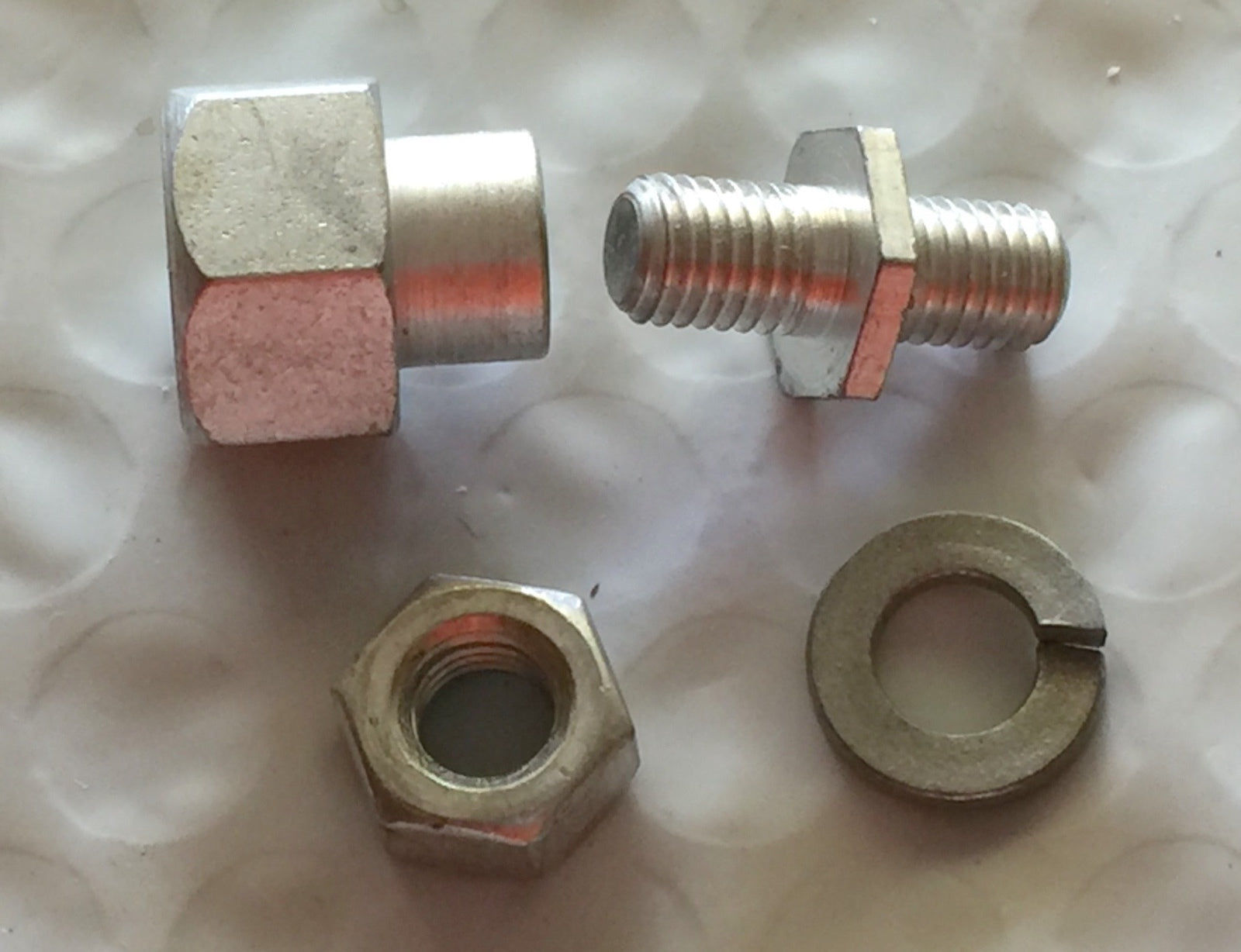 Harley Panhead Luggage Rack Studs & Nut Kit OEM# 53457-52 52-57 Luggage Carrier