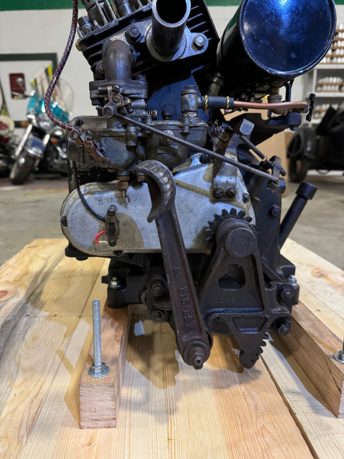Harley-Davidson Stationary Engine Powerplant 1929 30 31 JD VL DL Knucklehead