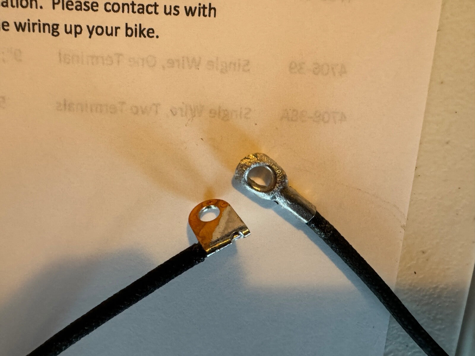 Harley UL 1939-40 Premium Wiring Harness Kit W/ Correct Terminals Cotton Loom