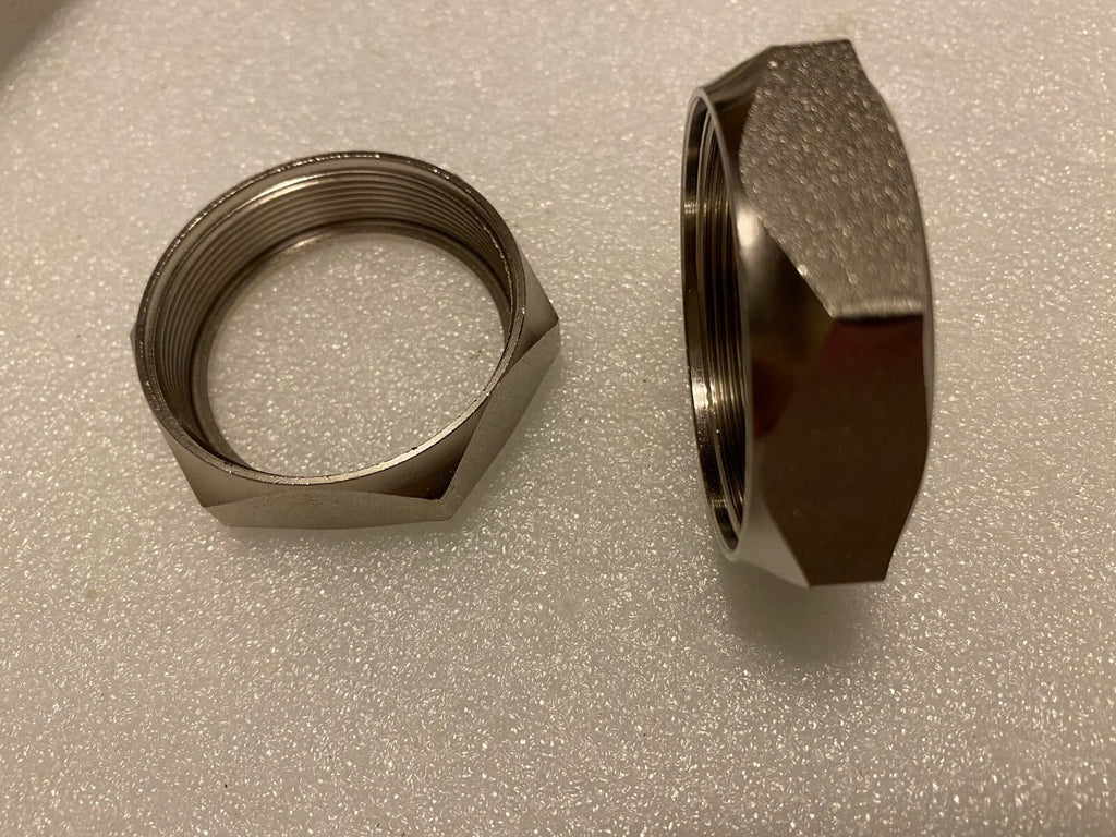 Harley  J JD 61" Manifold Inlet Intake Nuts Nickel 1917-23 OEM# 1115-15 USA