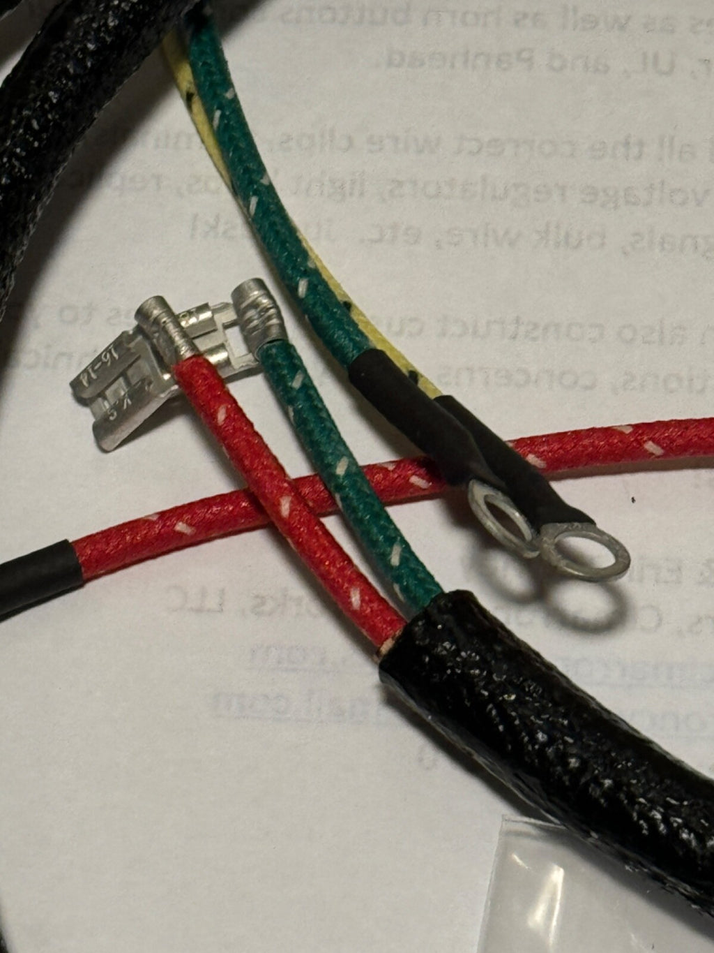 Harley 70322-55 Complete Hummer 1955-57 Wiring Harness Magneto Models USA