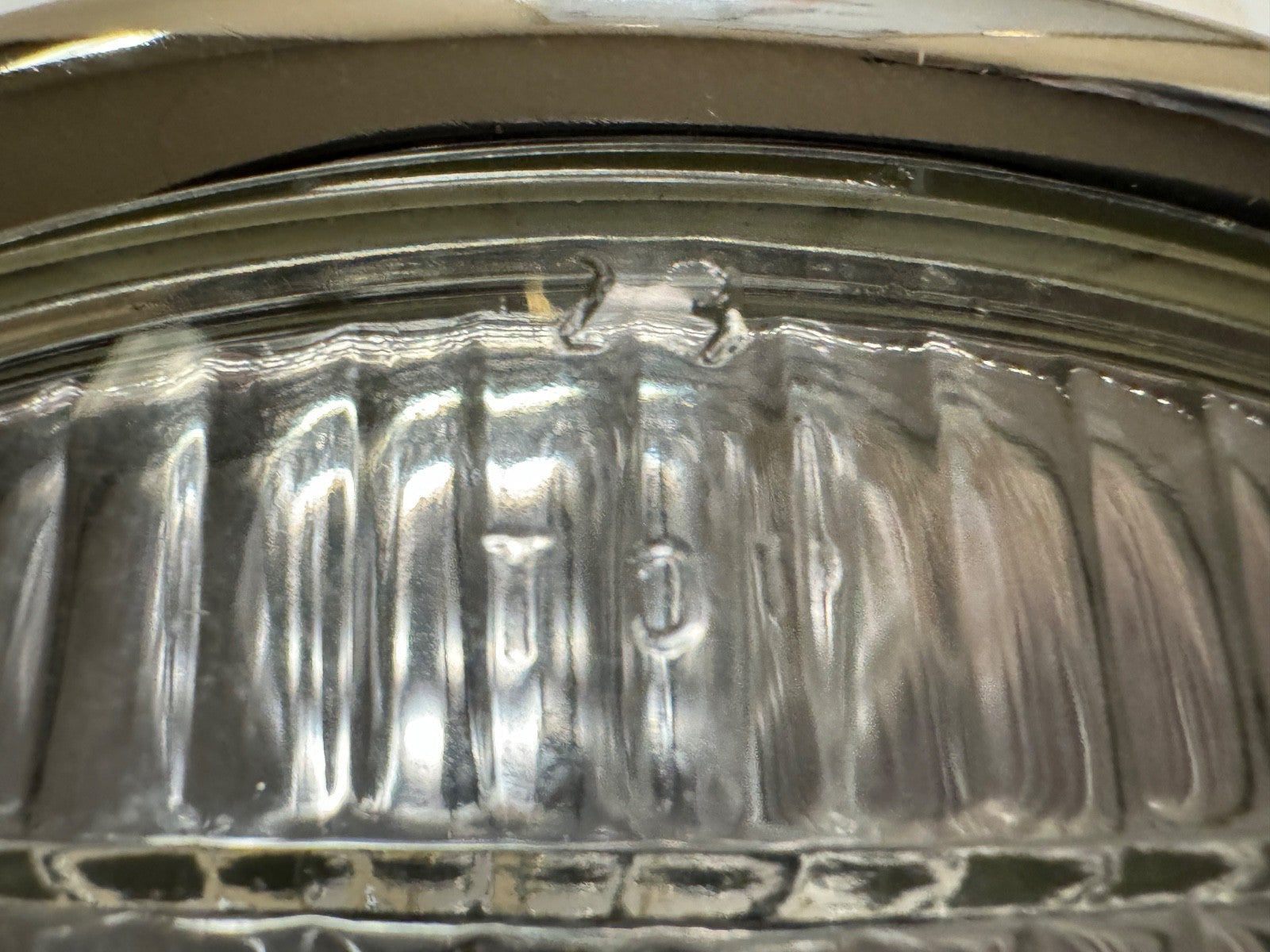 Harley Cycle-Ray Headlamp Correct Lens w/ Mold Number  Knuckle WLA VL