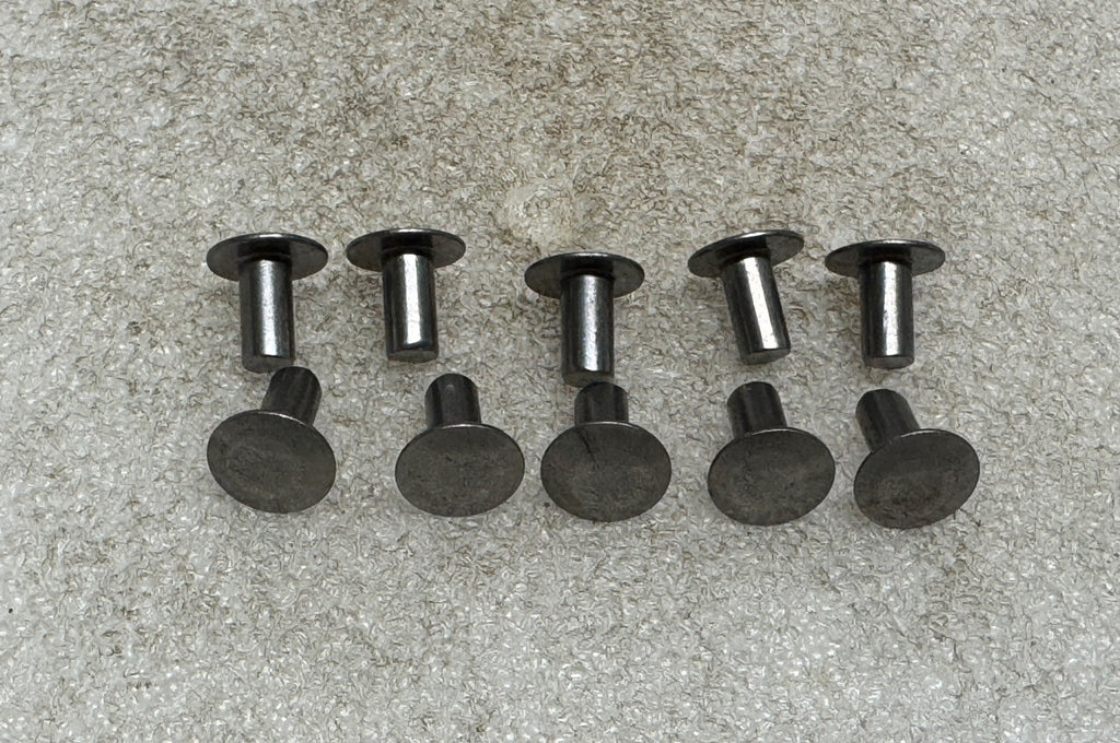 Harley Knucklehead JD VL WL DL Pup 10 Fender Rivets Replaces OEM# 0315 8521 USA1