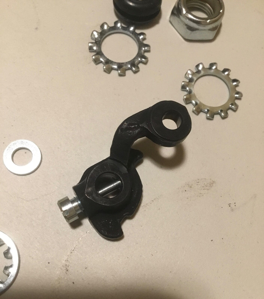 Harley Knucklehead Panhead WL UL Dash Mount Gentlemen's Choke Lever Kit 14200-46