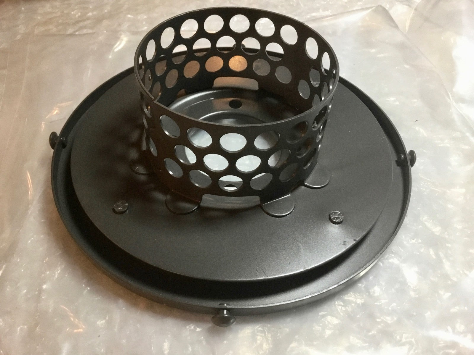 Harley 6” J-Slot Air Cleaner Back Plate 35-40 Parkerized VL Knucklehead1402-35