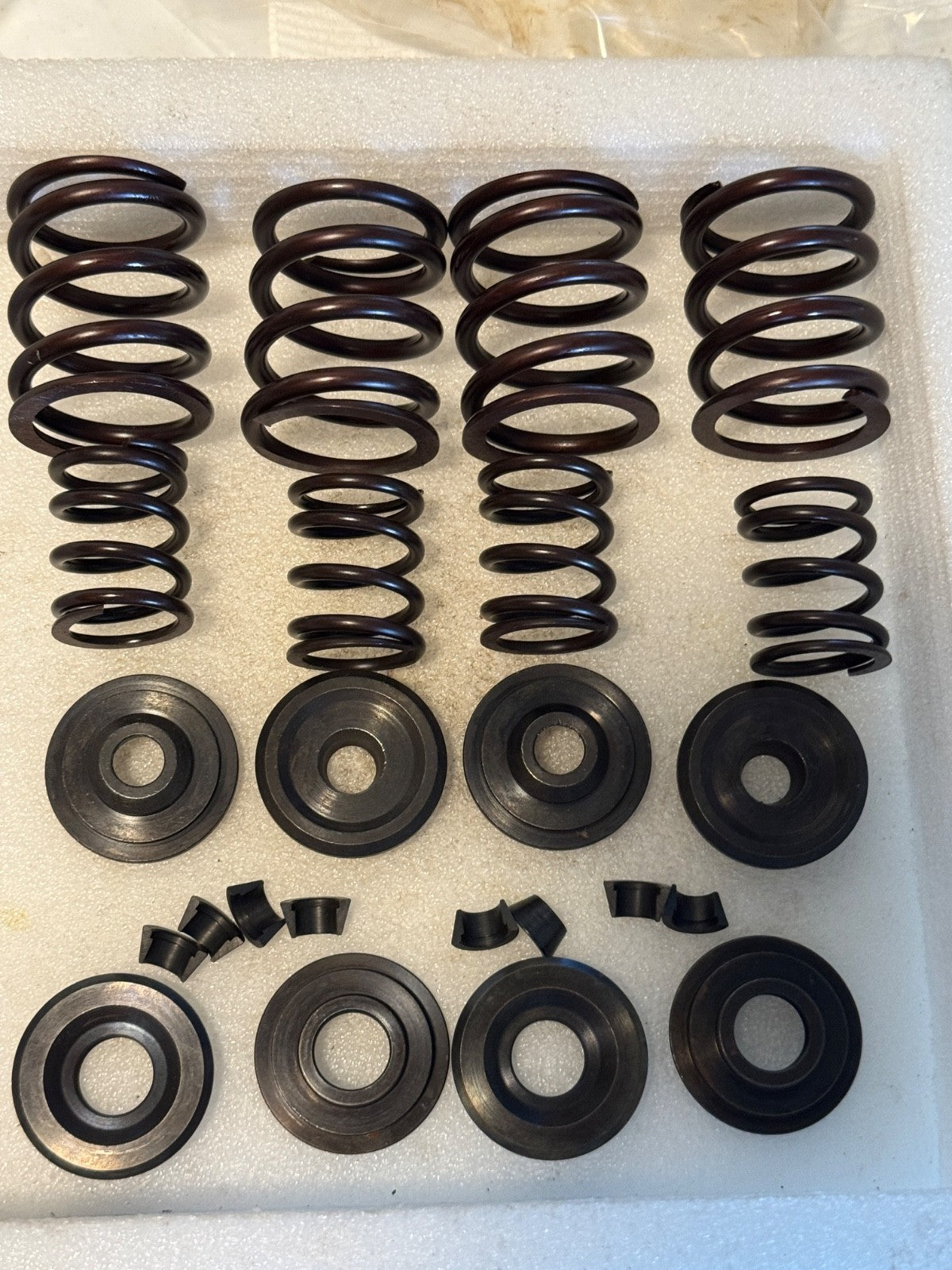 Harley 18203-36 Panhead Shovelhead Valve Spring Kit Collars Keepers 1948-79 USA