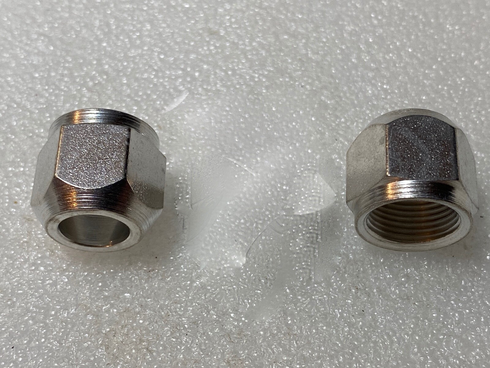 Harley JD VL Knucklehead Panhead Oil Line Nuts 1915-1964 OEM# 3581-15 63530-43