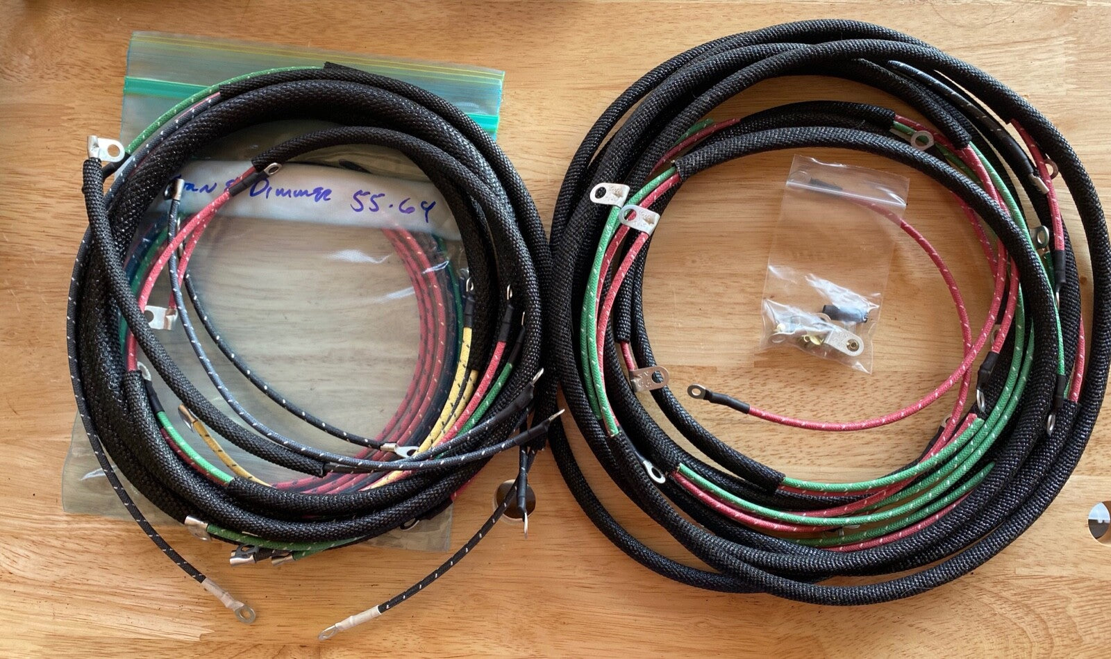 Harley Complete 1958-63 Servicar Wiring Harness Kit W/ Tail Lamp Wires USA