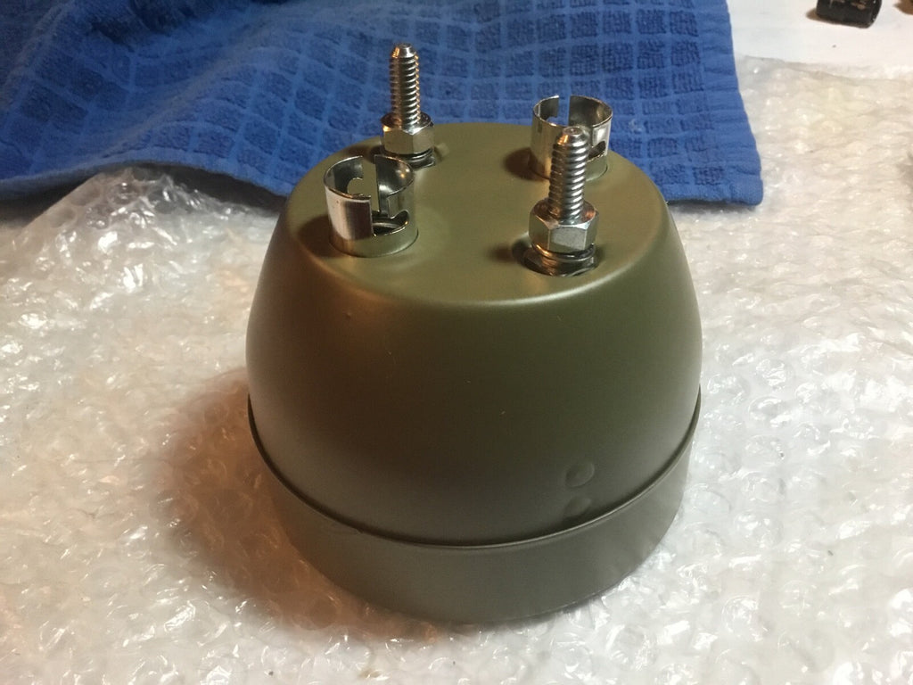 Harley WLA UA ELA ULA XA Guide Left Rear Black Out Red Tail Lamp Light 5052-42M 