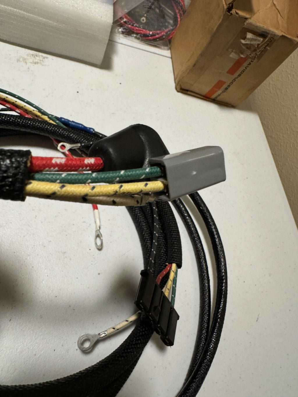 Harley 70083-69 Complete 1969-70 Servicar Alternator To Regulator Cable USA