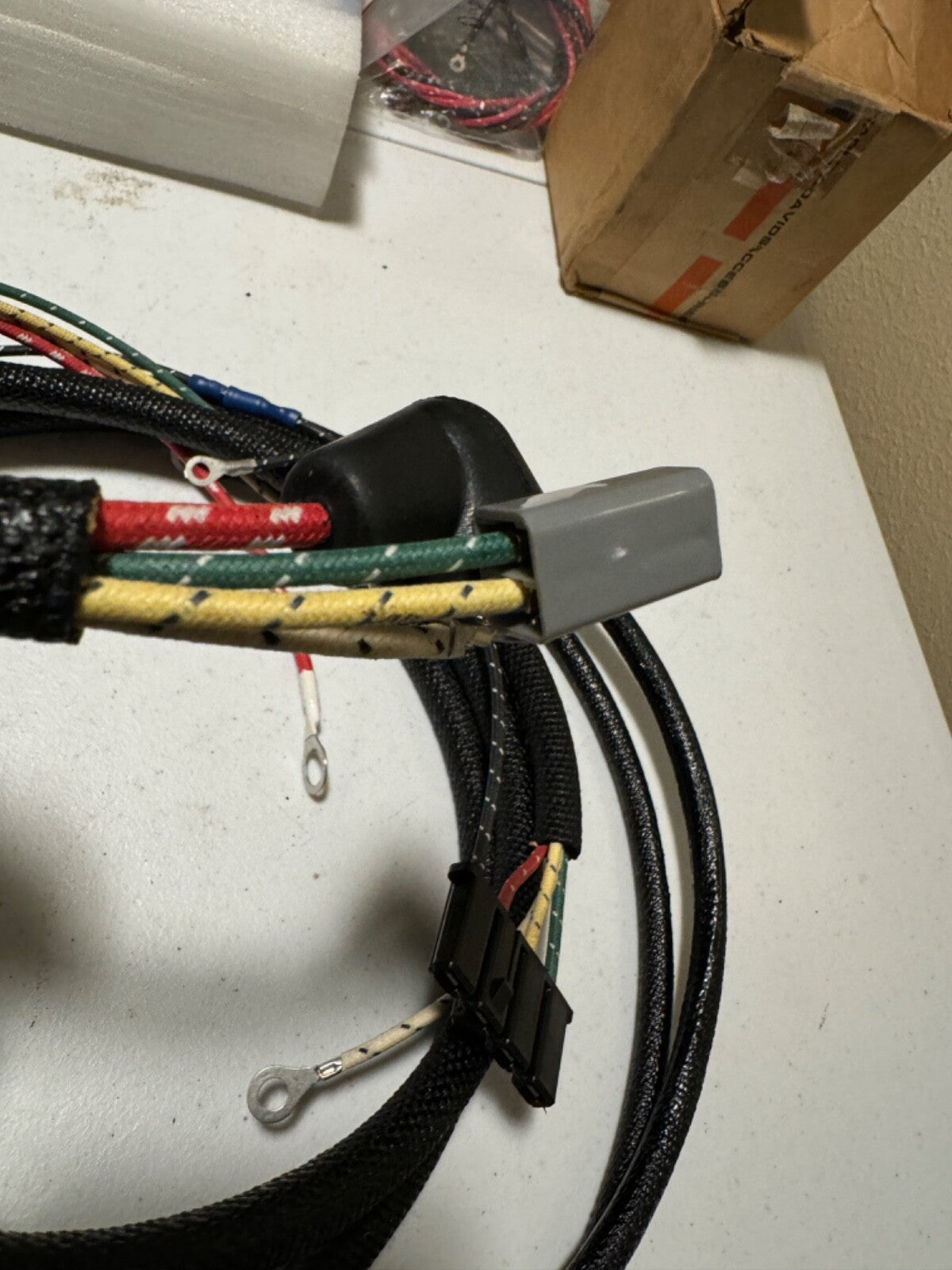 Harley 70083-69 Complete 1969-70 Servicar Alternator To Regulator Cable USA