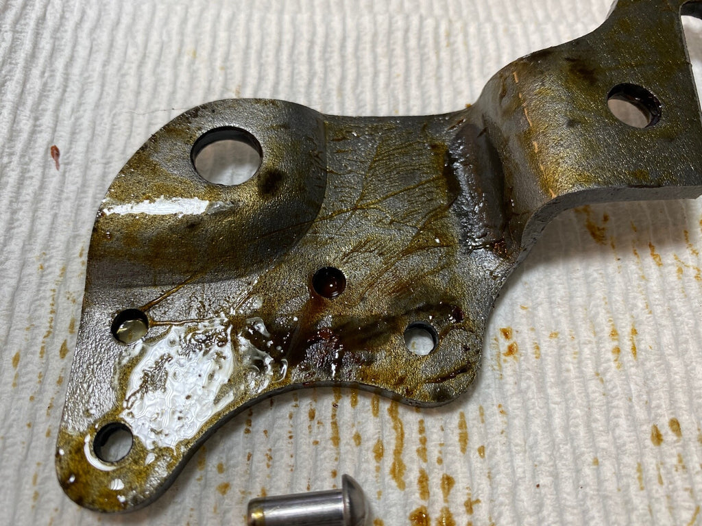 Harley NOS OEM 3746-36A 59782-36 WL WLA WLC Rear Fender Brace Clip Kit 1937-52 