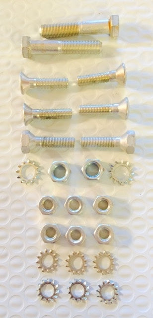 Harley Panhead Shovelhead 1963-78 FL FLH Cad Plated Rear Fender Mounting Kit