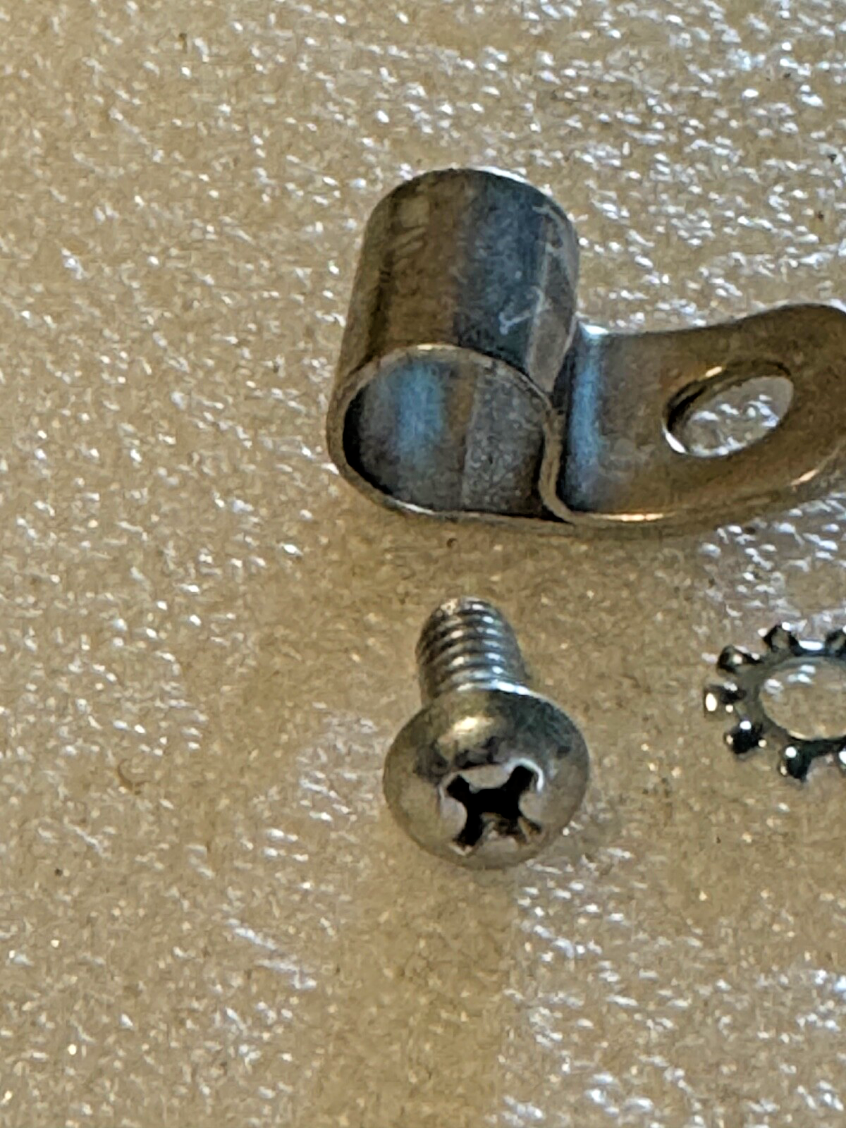 Harley Panhead Shovelhead Brake Tube Clip 45217-50, 9963 USA Made 1950-71