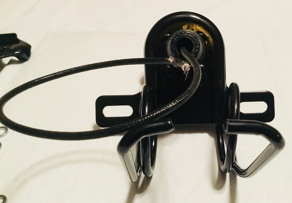 Harley JD Bobber 1923-27 Spring Type Flat Lens Tail Lamp Light W/wire Clear Lens