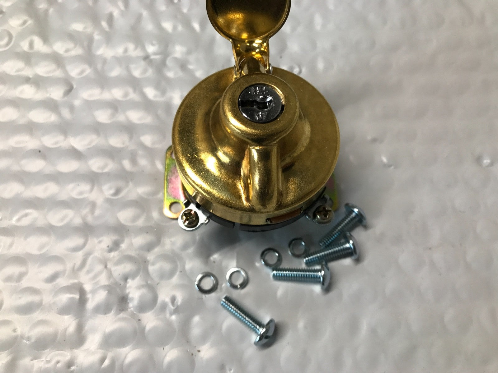 Harley Knucklehead Panhead Briggs Ignition Switch 1936-66 OEM# 71500-36 Brass