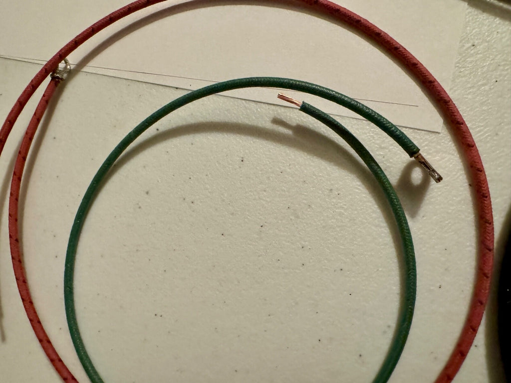 Harley WLC Premium Wire Wiring Harness Correct Soldered Terminals Cotton Loom