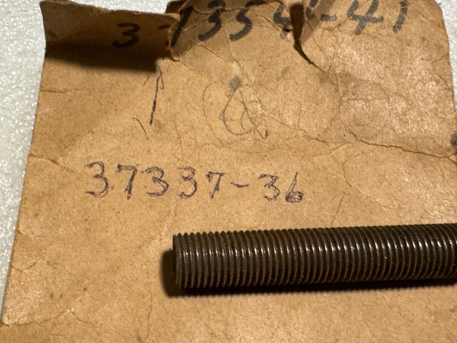 Harley 37357-41 Clutch Pushrod Adjusting Screw Knucklehead Panhead 41-84