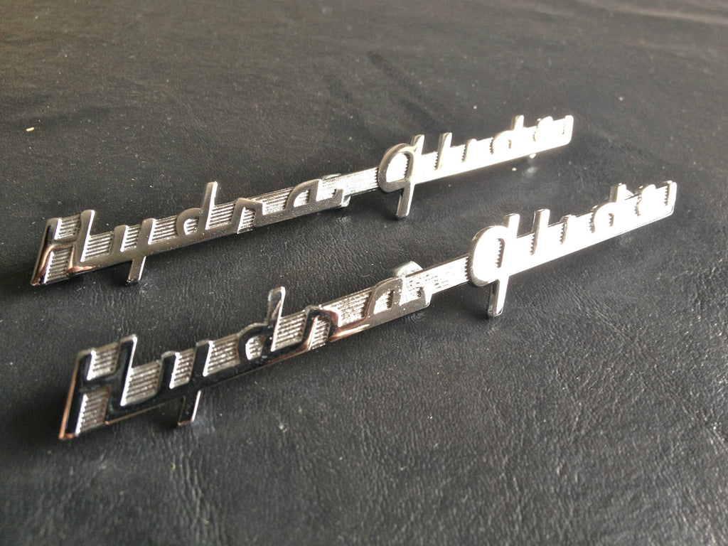 Harley Panhead Hydra-Glide Fender Emblems Shovelhead OEM 91582-50 Evo TC-88 