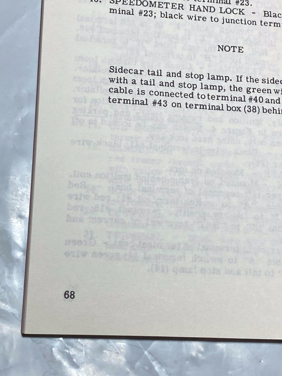 Harley Rider's Handbook Owner's Manual 1955-1957 Panhead EL FL Reprint