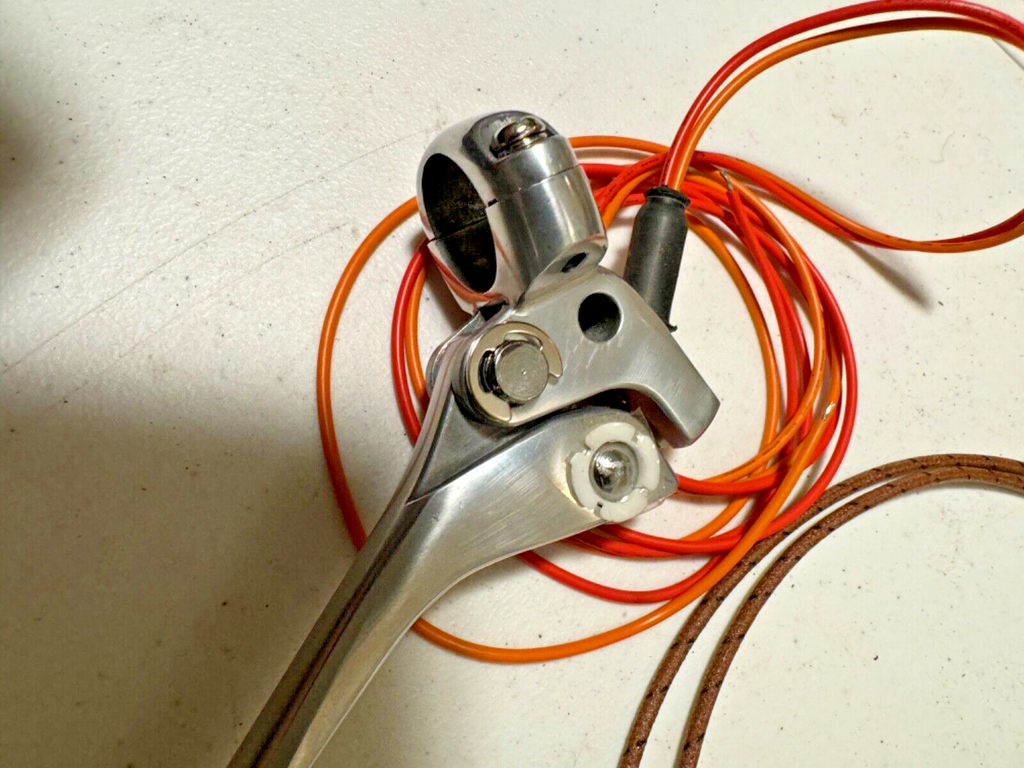 Harley Panhead Shovelhead Front Brake Lever & Switch Kit 1948-1972 For 1" Bars