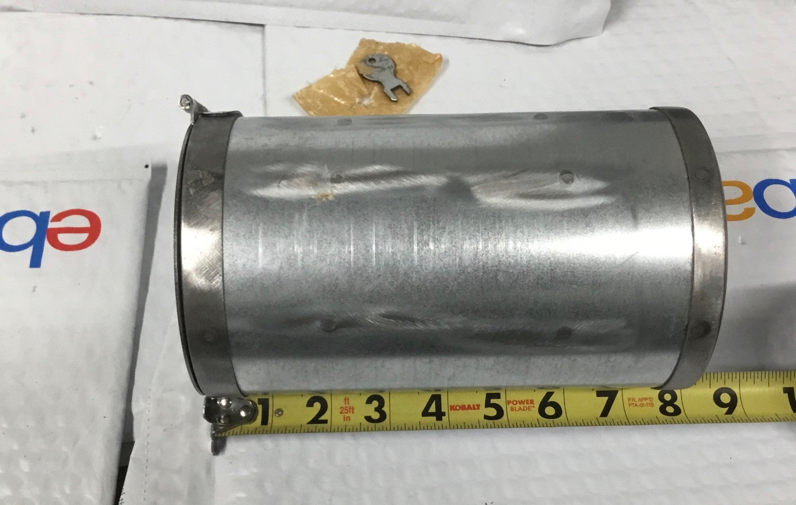 Harley JD DL VL Fork Mount Round Tool Box 1925-30 OEM 3452-25