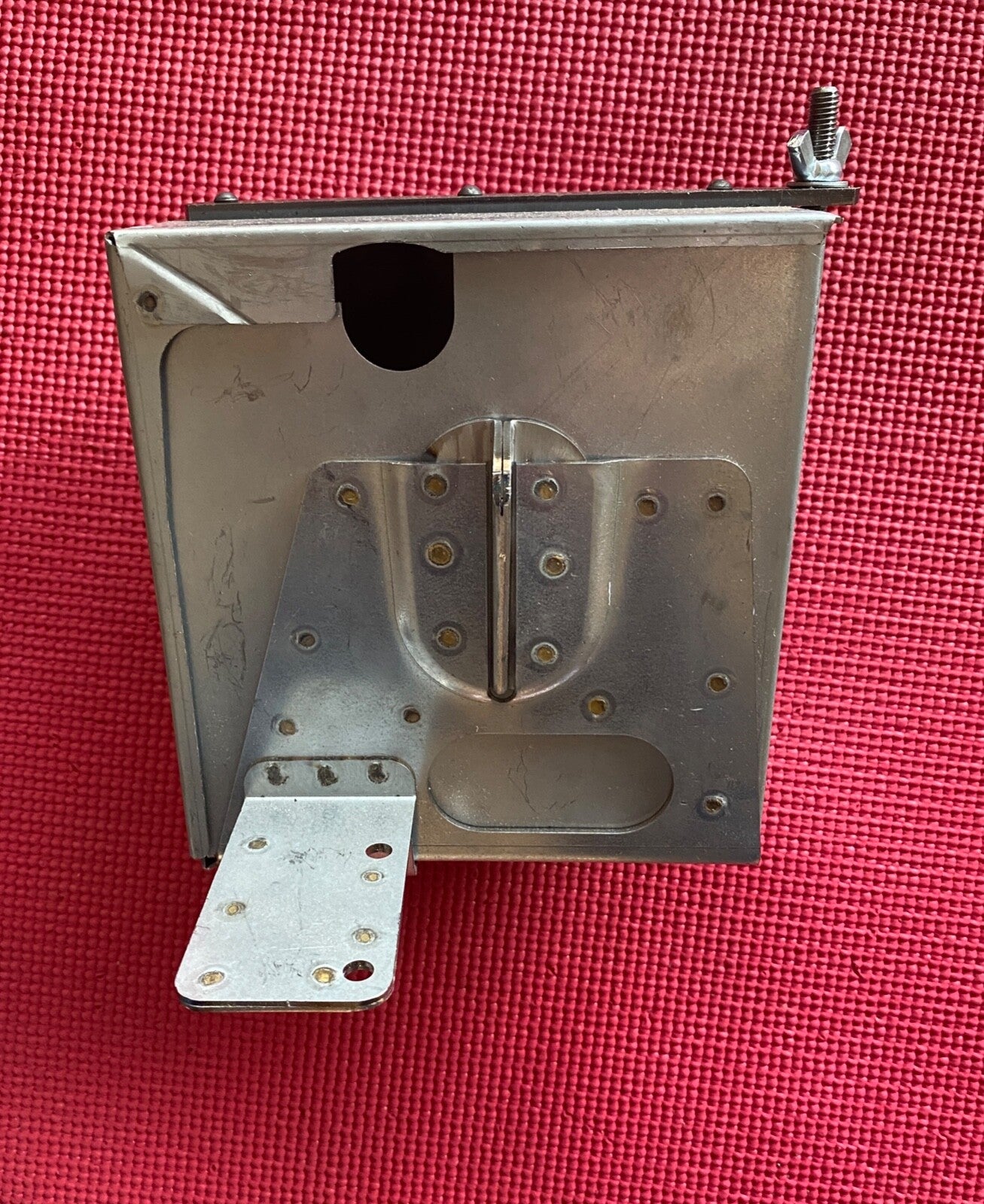 Harley VL Battery Box W/ Bracket 1930-1933 OEM# 4404-30 Raw Steel European Made