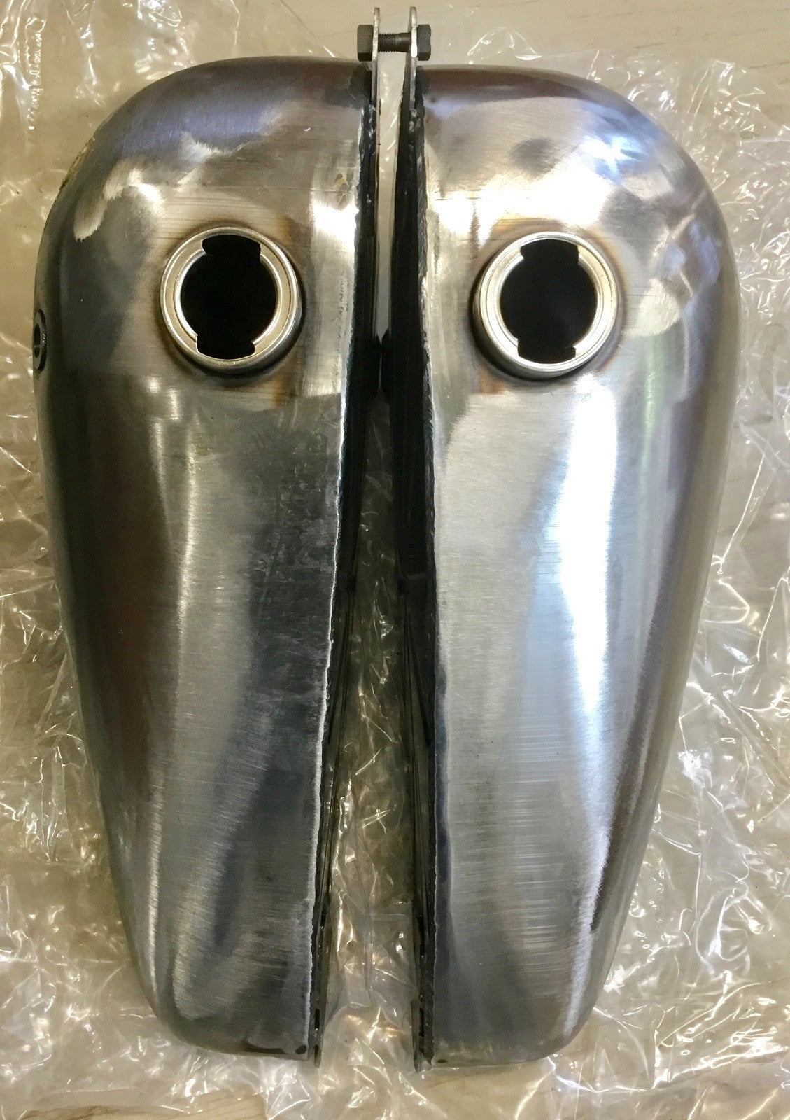 Harley WR Daytona 5 Gal Gas Fuel Tank Set Fit 37-52 WL Frames WRTT WLDR WL