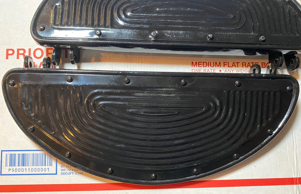 Harley 2938-40M WWII WLA WLC Knucklehead Panhead Half Moon Footboards 1940-65 