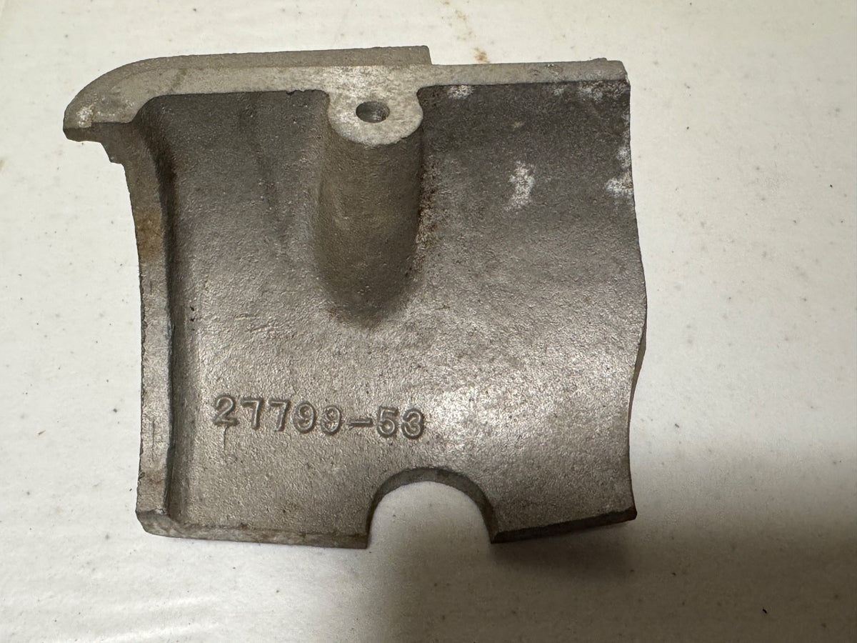 Harley NOS OEM 27801-53 Right Cast Carburetor Cover ST 165 1953-59 Hummer3
