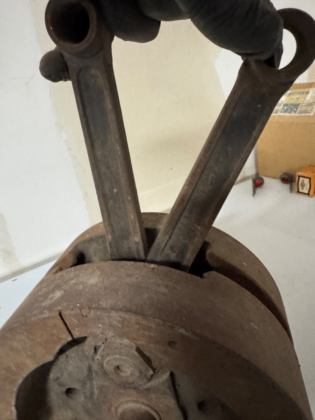 Harley 23907-41 332-41A Knucklehead Panhead 74" FL Crank Shaft Flywheels Rods6