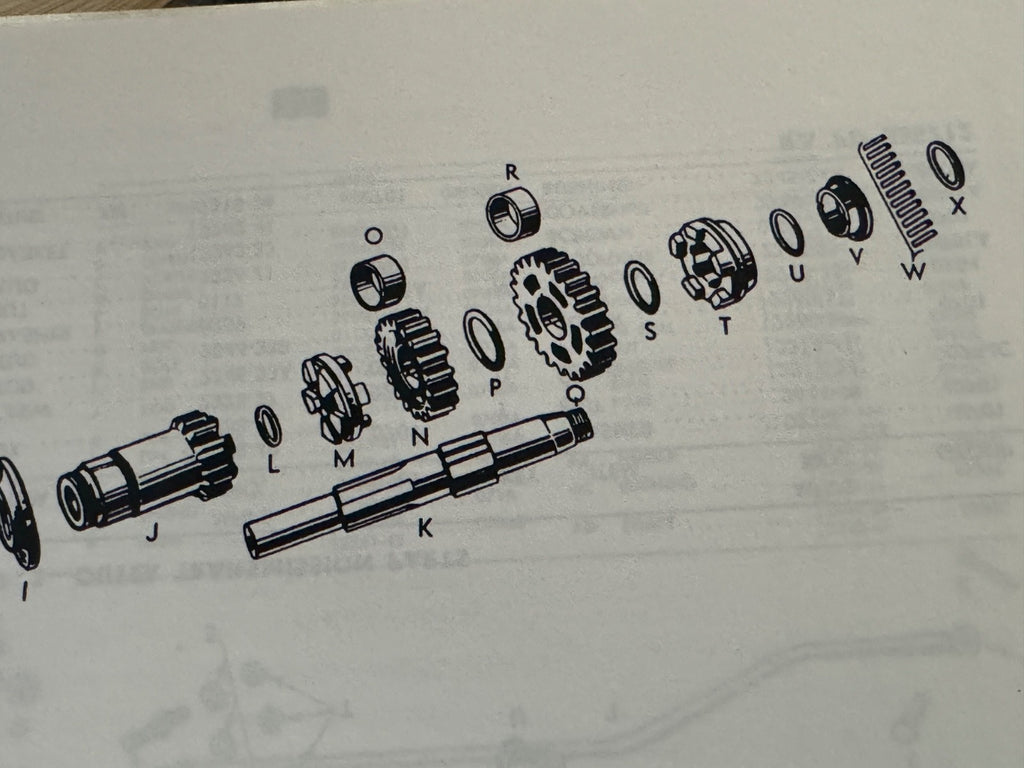 Harley NOS OEM# 2298-41B 35441-41 WL WLA WLC  Low Gear Shift Clutch 1941-73