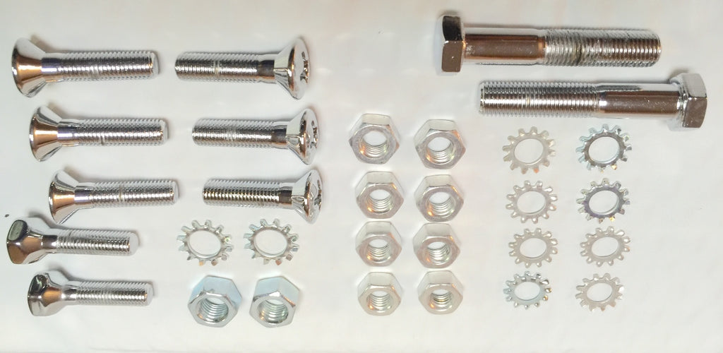 Harley Panhead Shovelhead 58-80 Chrome Rear Fender Mounting Kit FLH FLH-80 Mount