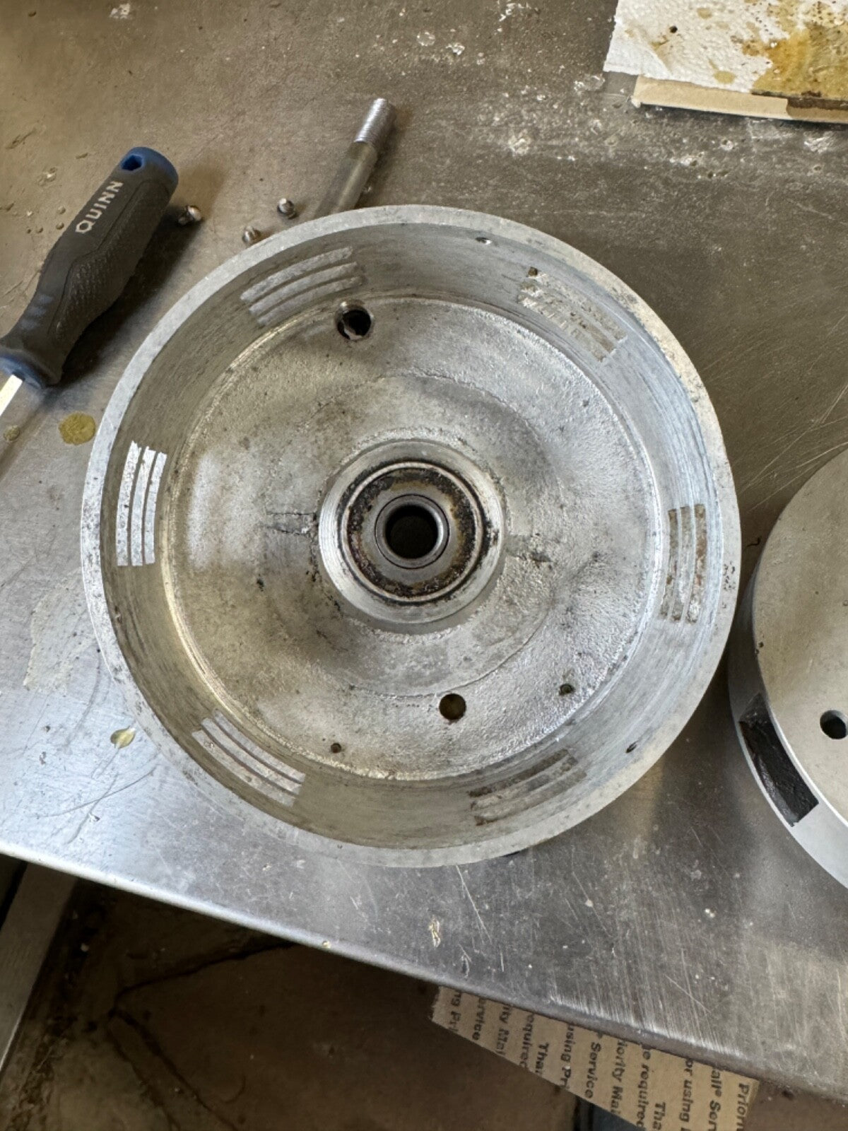 Harley Or Indian Sterling Model 34 Front Wheel Siren 1931-1952 VL, RL, WL