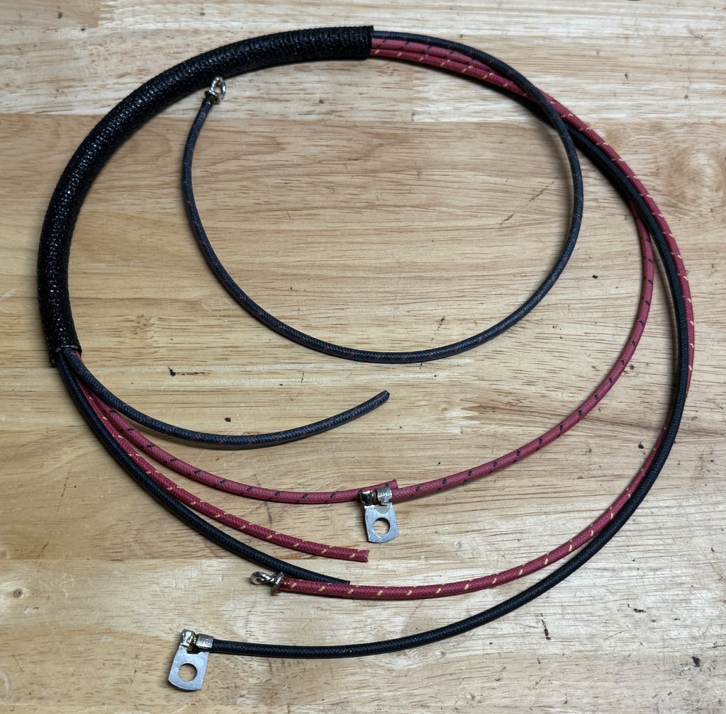 Harley 4703-36 Knucklehead Dimmer & Horn Handlebar Wires Correct Terminals 46-470