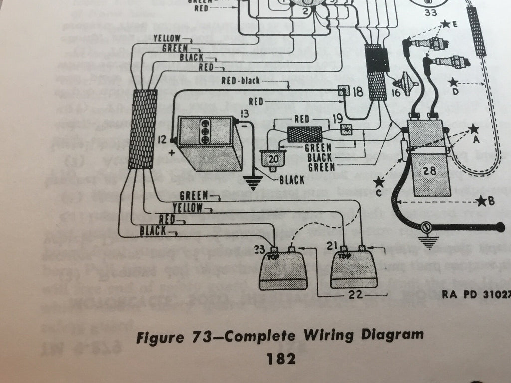 Harley WLA 1942-45 Tail Lamp Black Out Light Wire Loom WWII 4704-42M USA