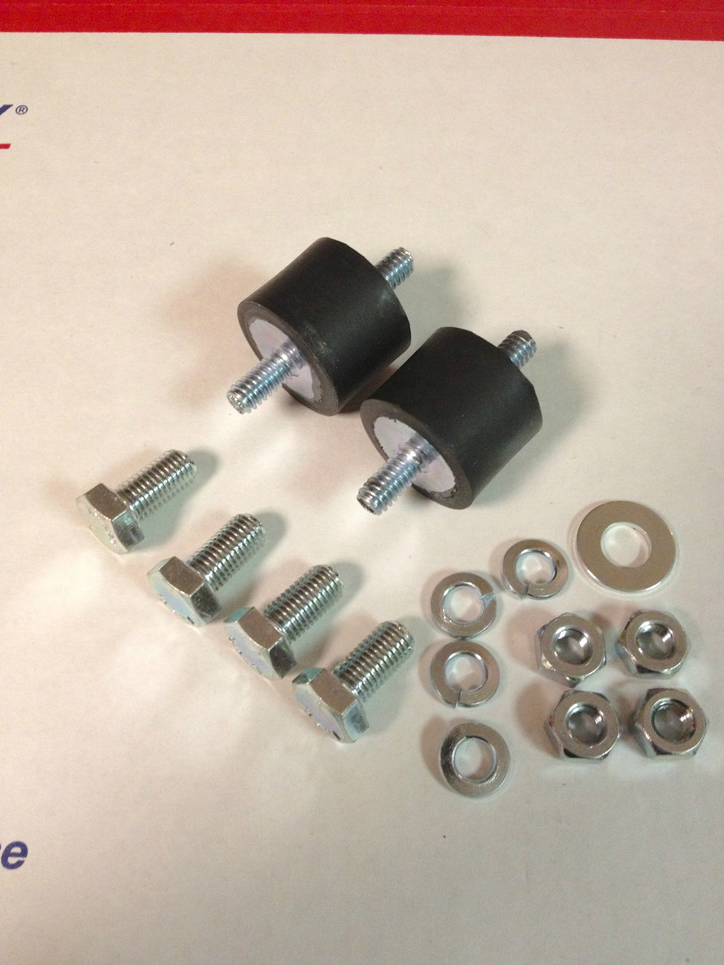 Harley FLH FL FX FXE Oil Tank Mounting Hardware 65-69 W/ H Decal