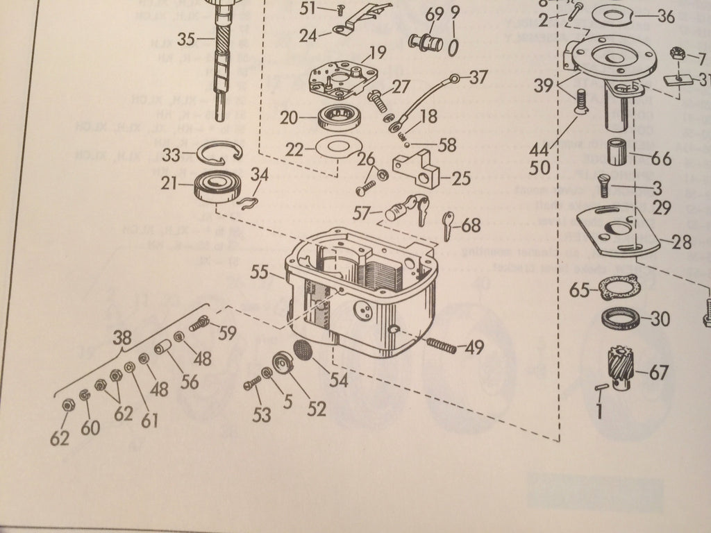 Harley NOS OEM 29639-55 Magneto Vent Hole Cover Morris Hunt Sportster KR '55-69