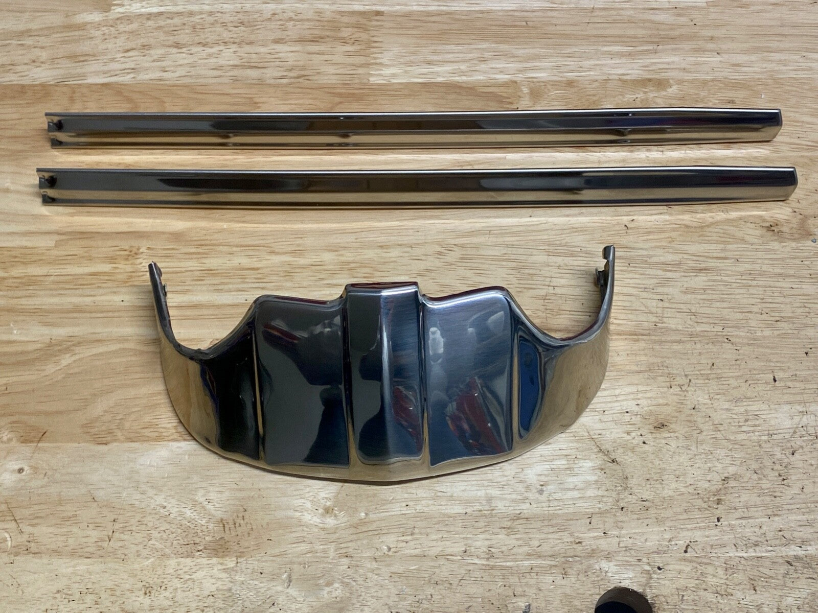 Harley EL FL FLH Panhead Front Fender Tip Trim Kit 1949-56 Hydra-Glide