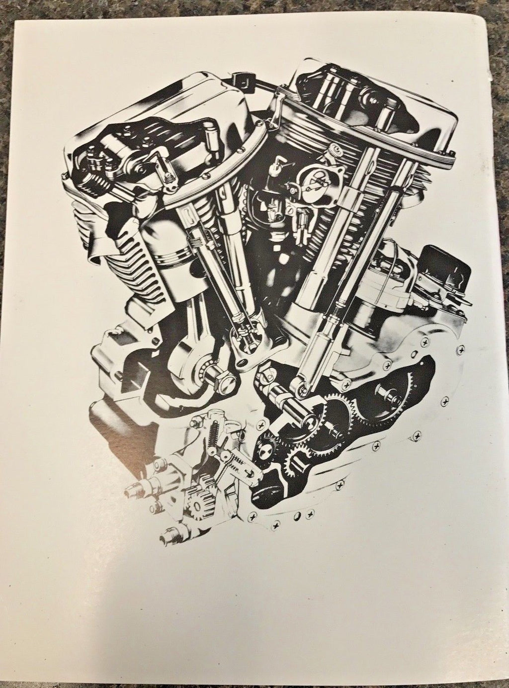 Harley FL FLH Parts Manual Book 1958 to 1968 Shovelhead Panhead Electra-Glide