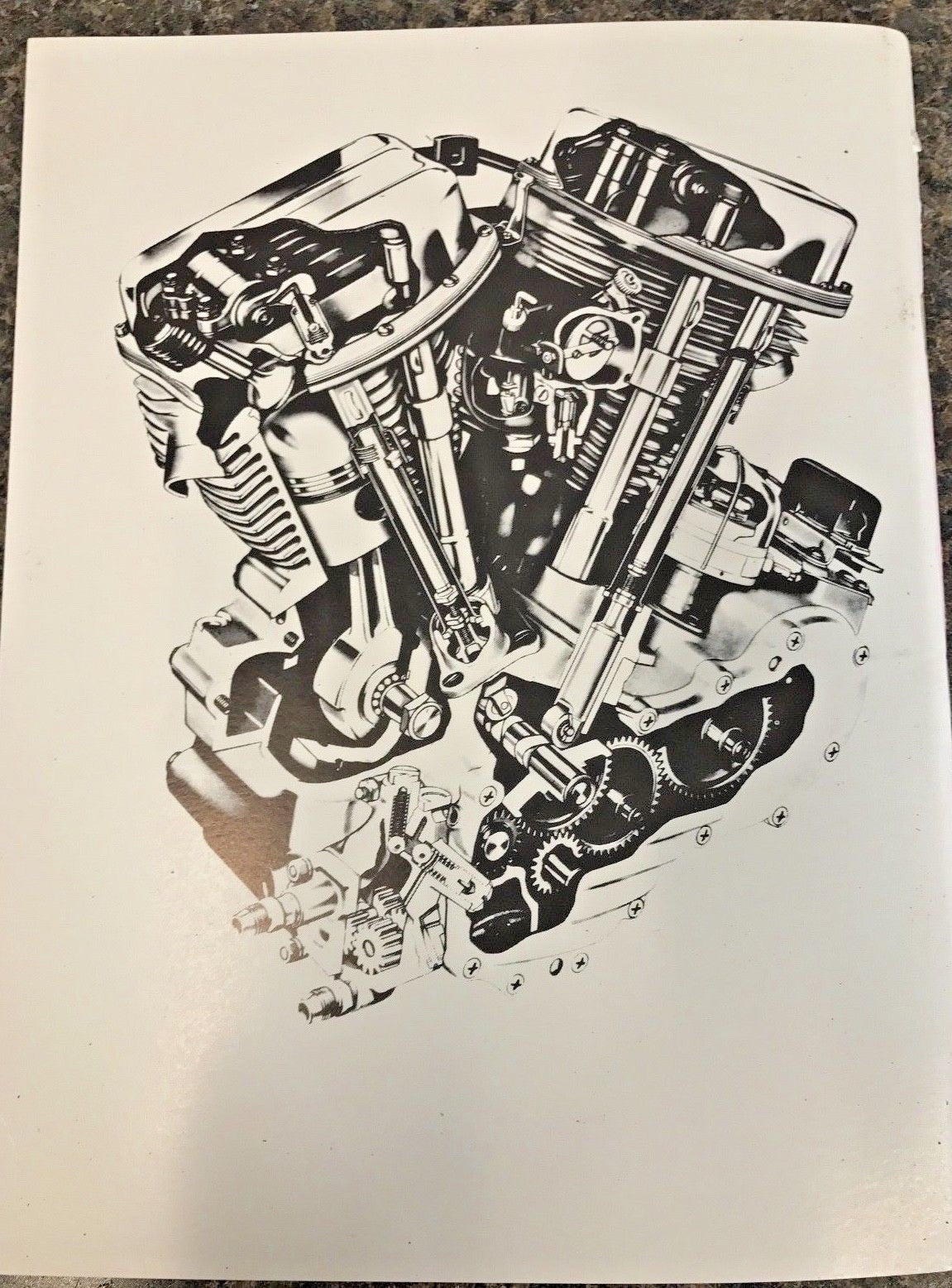 Harley FL FLH Parts Manual Book 1958 to 1968 Shovelhead Panhead Electra-Glide