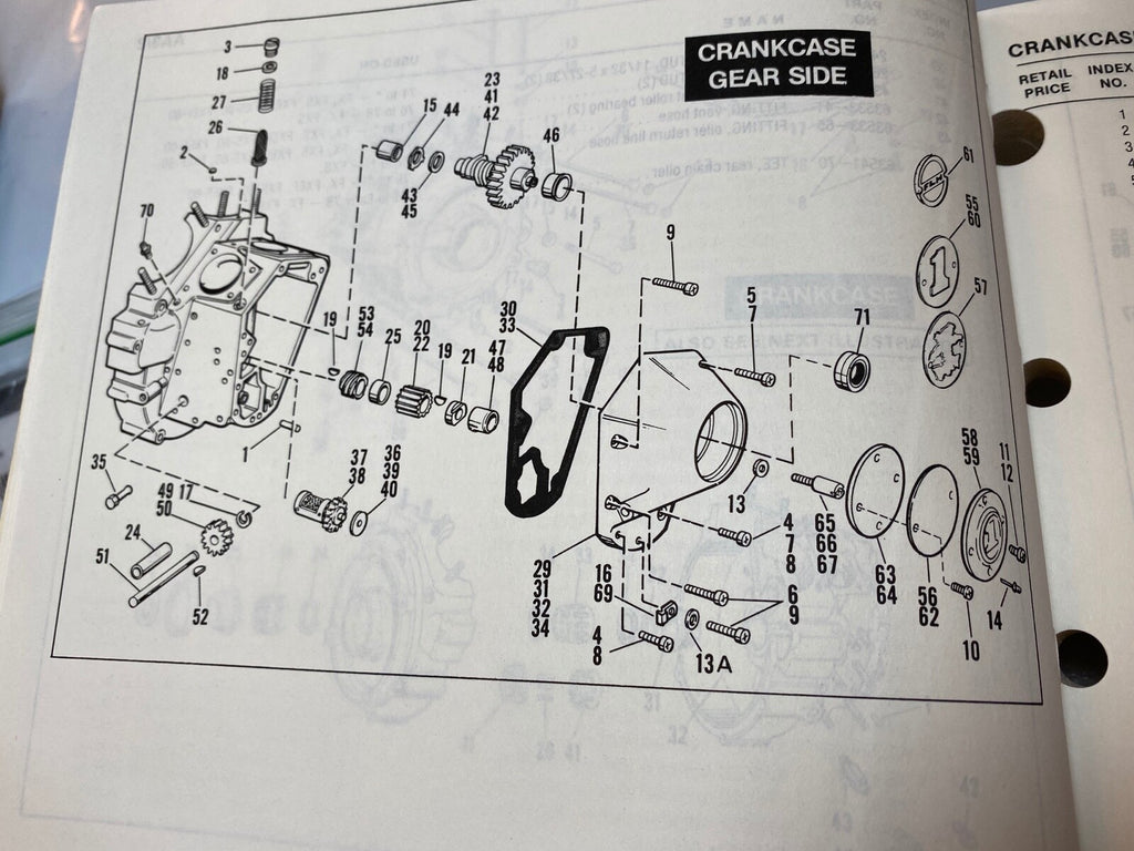 Harley 1301 1308 4814 6099 Stock Nose Cone Shovel EVO Allen Cam Cover Kit USA