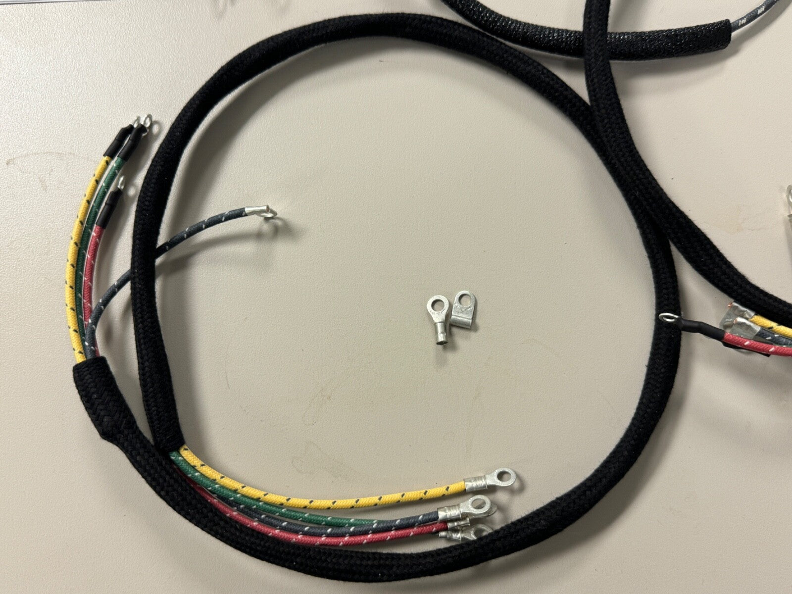 Harley WL Premium 1948-52 Wiring Harness Cotton Looms Correct Terminals USA