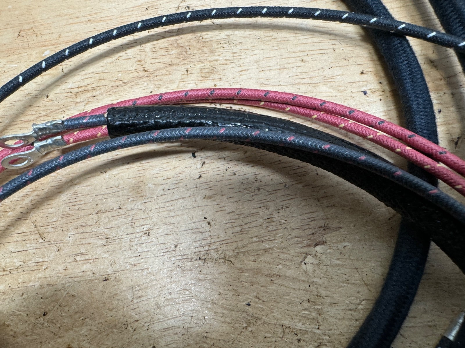 Harley 1951-52 WLA  Premium Wiring Harness Correct AMP Terminals Cotton Loom