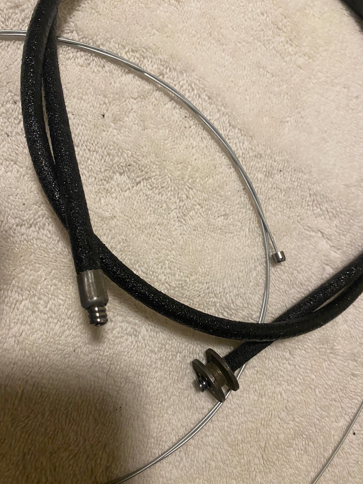 Harley 3334-32 Knucklehead WL Cloth Spark & Throttle Cable Coil Set 1936-48 EUR